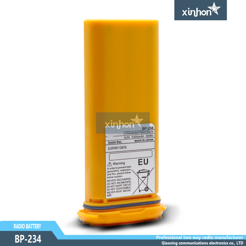 BP-234电池  应急电池 适配icom M33 M34  M36 IC-GM600E