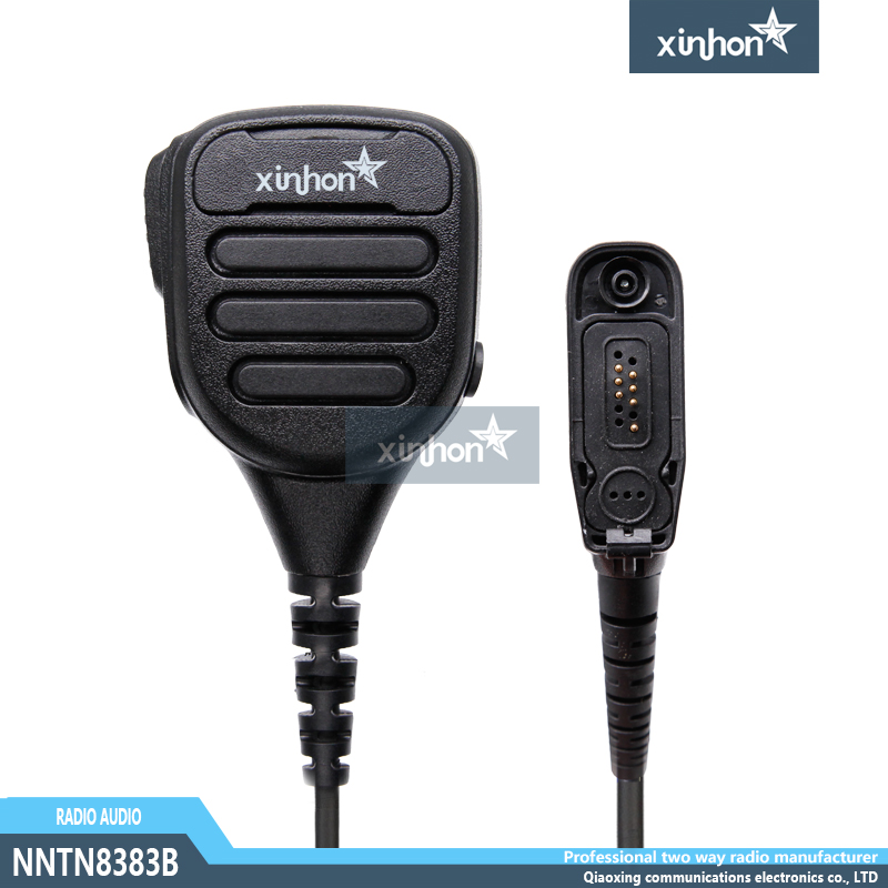 NNTN8383B 摩托罗拉P86/86系列肩咪(防水带耳机孔)